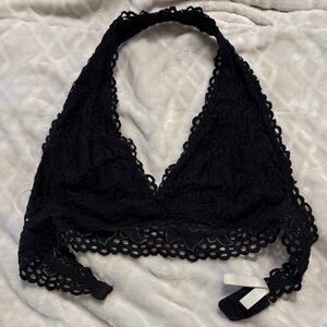Zenana Outfitters Black Lace Bralette